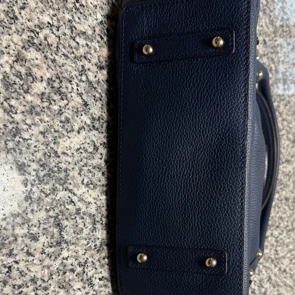 Dooney & Bourke Navy Blue Satchel - Picture 4 of 7